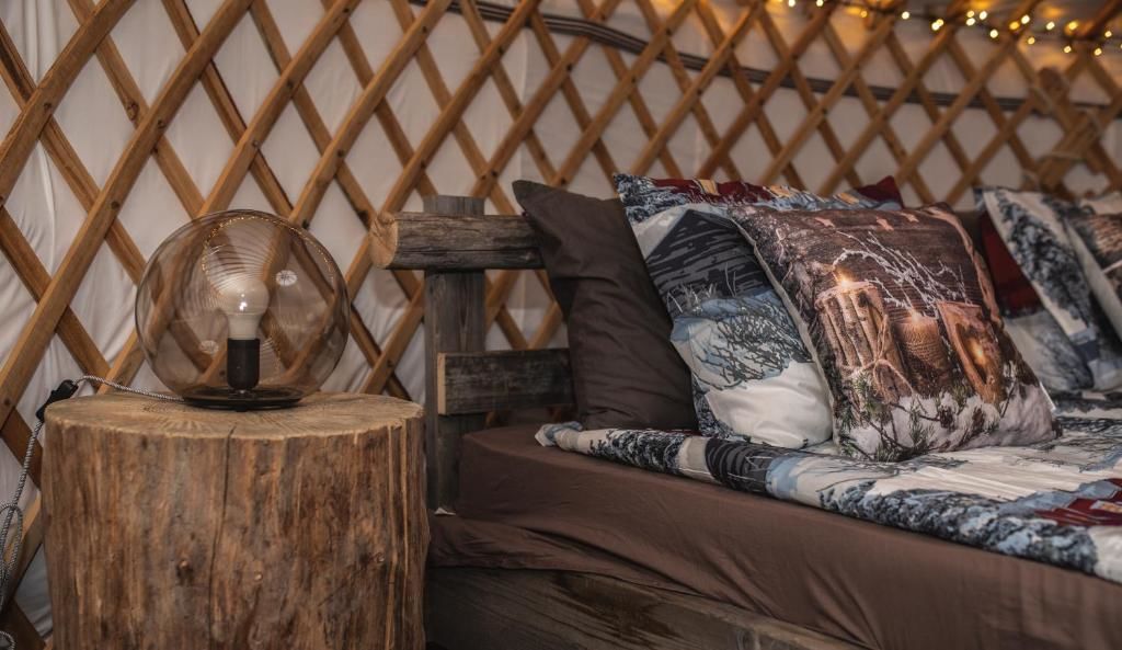 Люкс-шатры Yurt with a river view Tapio-73